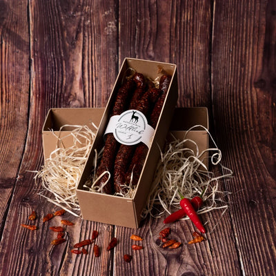 Chili Reh-Knacker mit BIO-Schweinefleisch