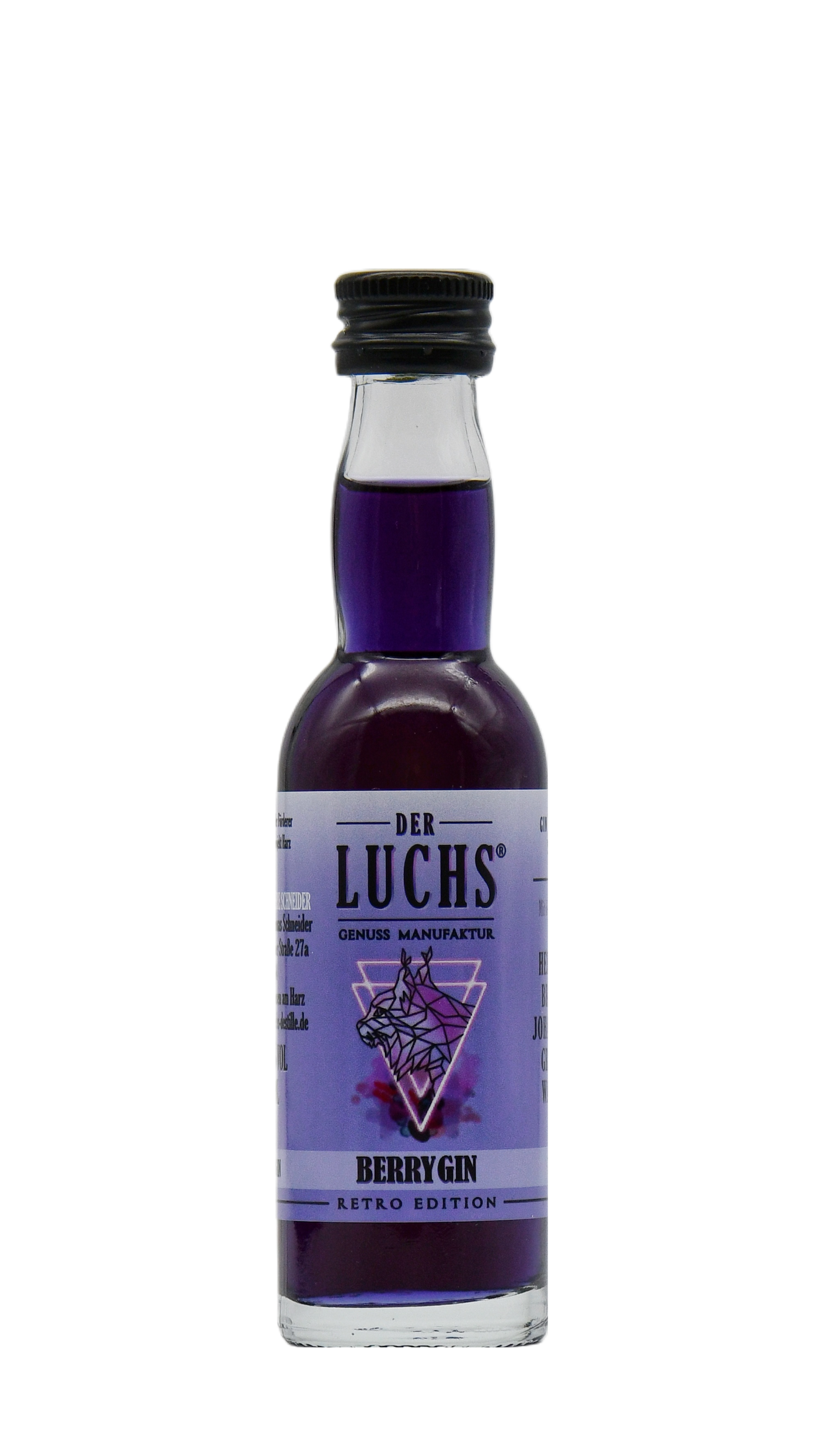 Der Luchs - Berry Gin - Saison Serie - 40%vol - 40ml