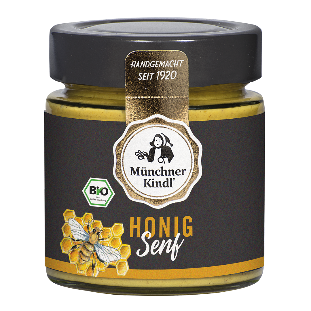BIO Honig Senf - Münchner Kindl - 125 ml