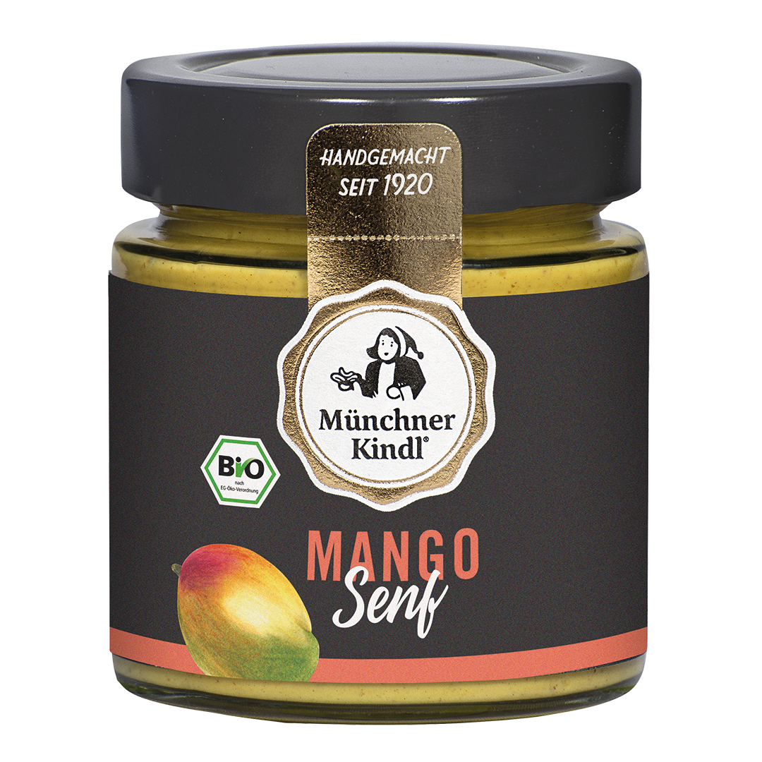 BIO Mango Senf - Münchner Kindl - 125 ml