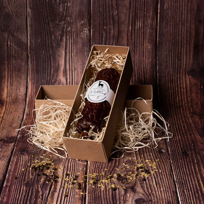 Fenchel Rehsalami mit Schweinefleisch von Purely Green