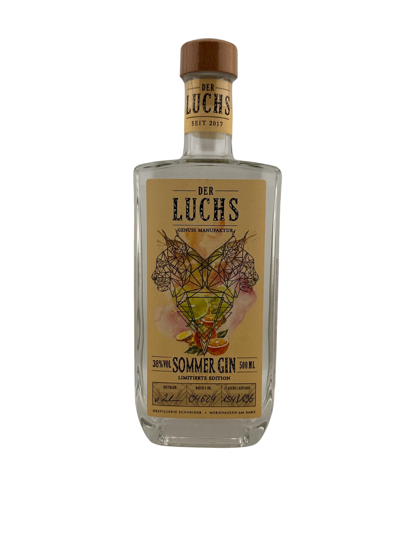 Der Luchs - Sommer Gin - Saison Serie - 38%vol