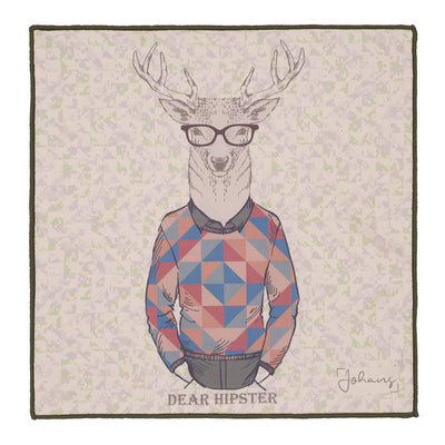 Johans Brillen- und Displaytuch "Hipster"