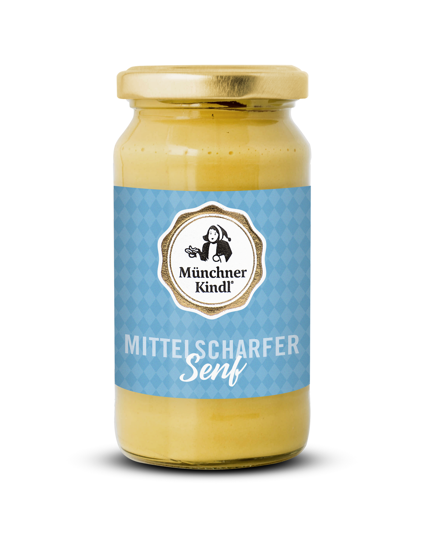 BIO Mittelscharfer Senf - Münchner Kindl - 200ml