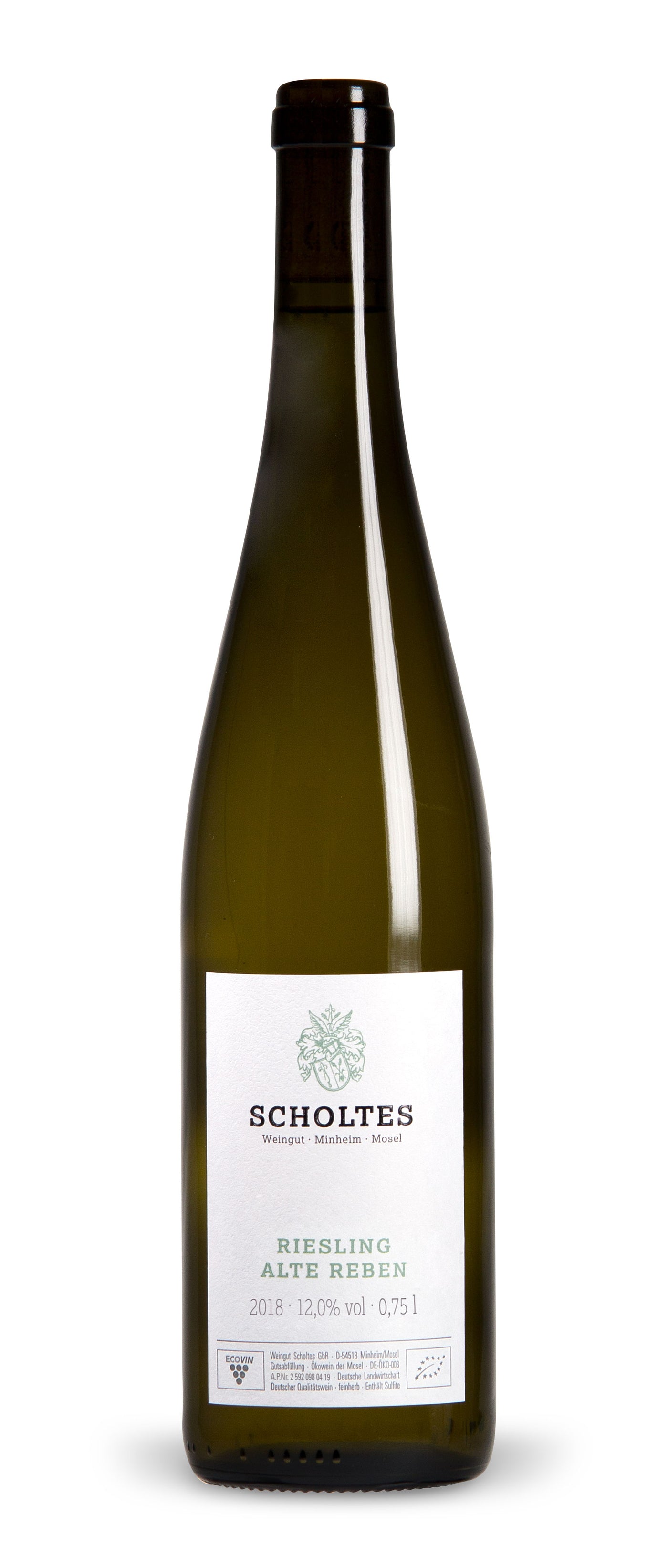 BIO Riesling „Alte Reben“ - 0,75l Flasche - EcoWinner 2023