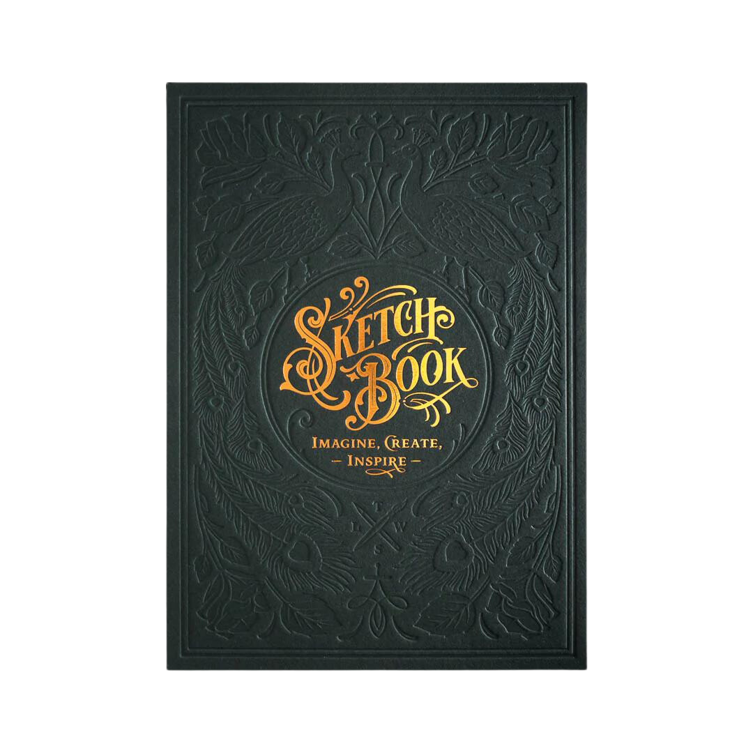 Letterpress Sketchbook - Racing Green