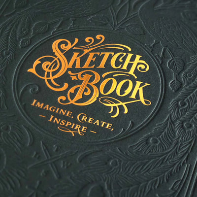 Letterpress Sketchbook - Racing Green